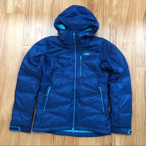 Outdoor Research Jackets & Blazers - Outdoor Research Floodlight Down Jacket Women Blue